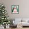 Stupell Industries Happy Holidays Happy Snowman Framed Floater Canvas Wall Art